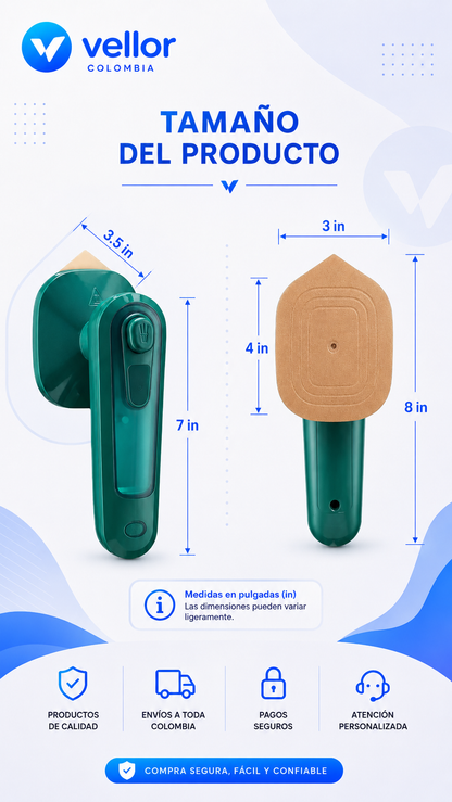 Plancha De Ropa Viajera Mini Portatil